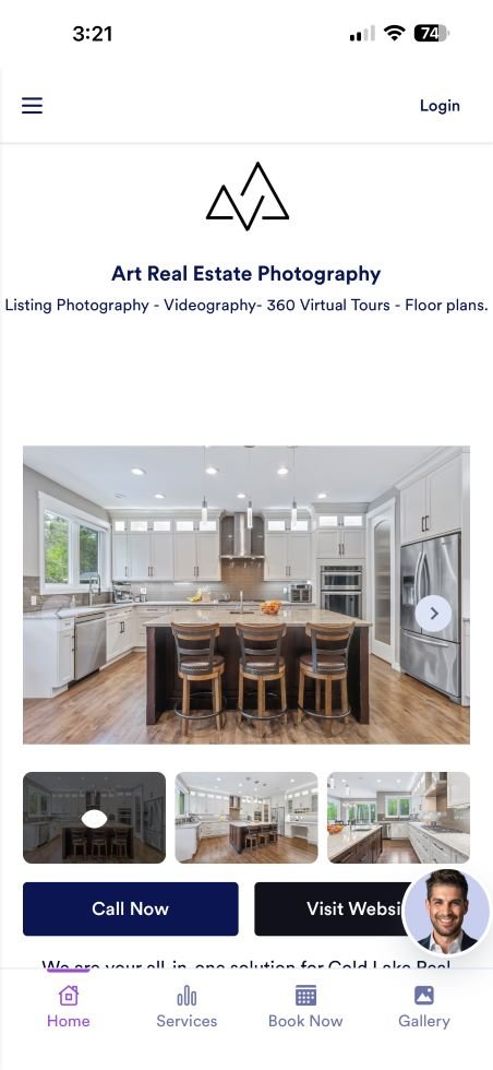 mobile web app for business Cold Lake